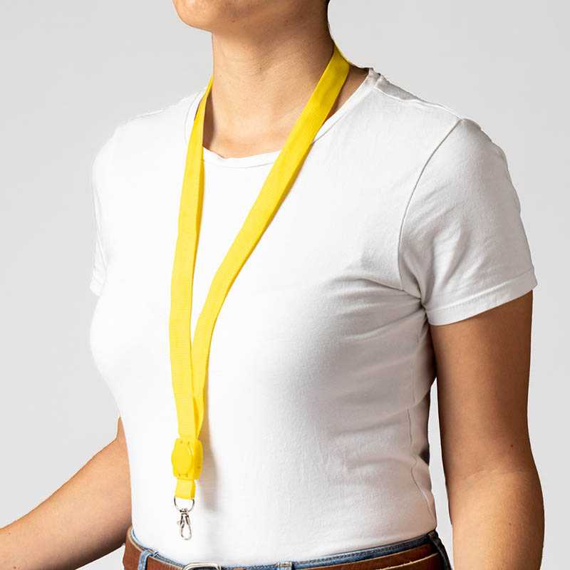 Šnúrka na krk > žltá