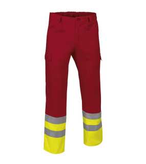 Pánske nohavice (TRAIN) > žltá (neon) / červená (lotto) > XL
