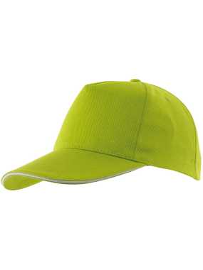 5 panelová šiltovka > zelená (light)
