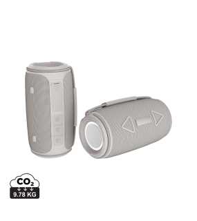 Prisma vodeodolný IPX 4, 16W reproduktor z rec. plastu RCS > šedá