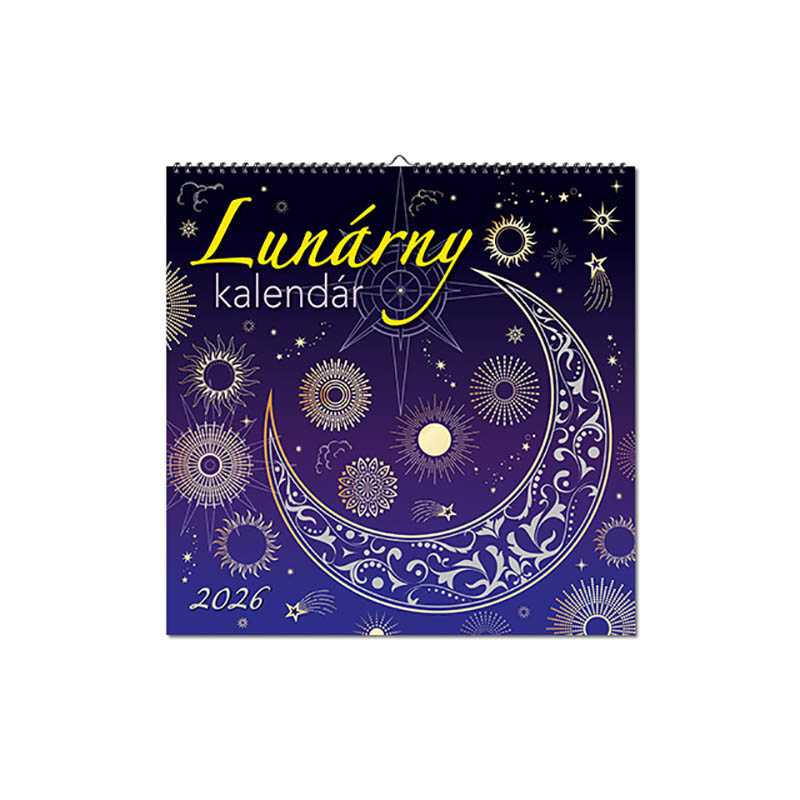 Nástenný kalendár (Lunárny kalendár 2026) - 30 x 30 cm
