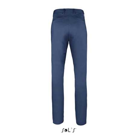 Pánske nohavice (SOL'S JARED MEN - SATIN STRETCH TROUSERS) > modrá (french navy) > 42