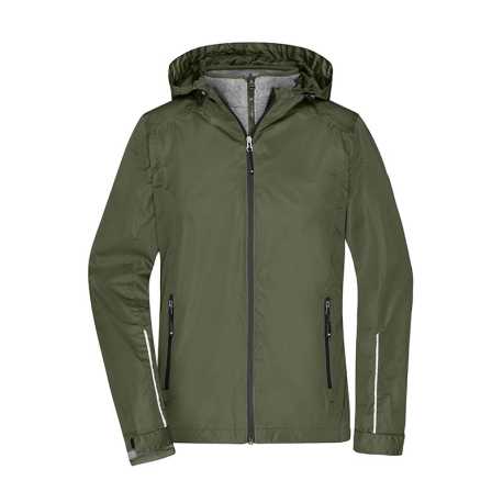 Dámska bunda (DAIBER Ladies 3-in-1-Jacket) > zelená (olive) / čierna > S