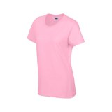 Dámske tričko (GILDAN HEAVY COTTON LADIES T-SHIRT) > ružová (light) > 2XL