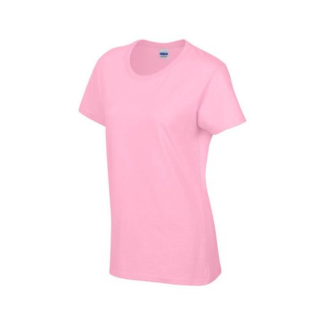 Dámske tričko (GILDAN HEAVY COTTON LADIES T-SHIRT) > ružová (light) > 2XL