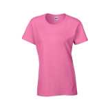 Dámske tričko (GILDAN HEAVY COTTON LADIES T-SHIRT) > ružová (azalea) > 2XL