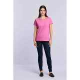 Dámske tričko (GILDAN HEAVY COTTON LADIES T-SHIRT) > ružová (azalea) > 2XL