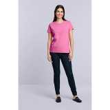 Dámske tričko (GILDAN HEAVY COTTON LADIES T-SHIRT) > ružová (azalea) > 2XL