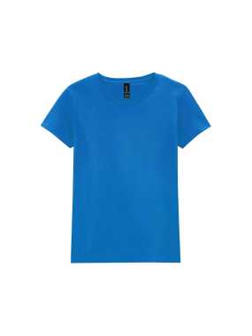 Dámske tričko (GILDAN HEAVY COTTON LADIES T-SHIRT) > modrá (royal) > S