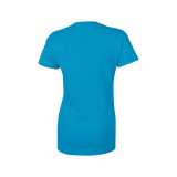 Dámske tričko (GILDAN HEAVY COTTON LADIES T-SHIRT) > modrá (heather sapphire)** > S