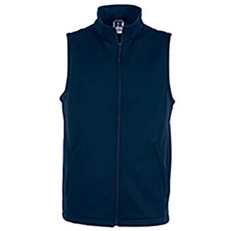 Pánska softshell vesta(Smart Softshell Gilet RUSSELL) > modrá (frenchnavy) > XS
