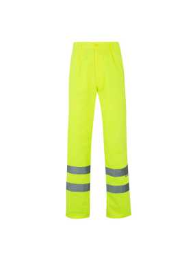 Pánske nohavice (VELILLA HV TROUSERS) > žltá (hi-vis) > 5XL