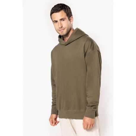 Unisex mikina (UNISEX OVERSIZED FLEECE HOODIE) > šedá (clay) > 2XL
