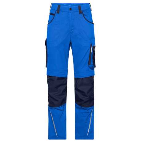 Pánske nohavice (DAIBER Workwear Pants Slim Line STRONG)>modrá (royal) / modrá (navy)>64