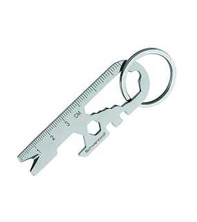 Multifunkčný prívesok na kľúče 13 nástrojov "SCHWARZWOLF" > strieborná