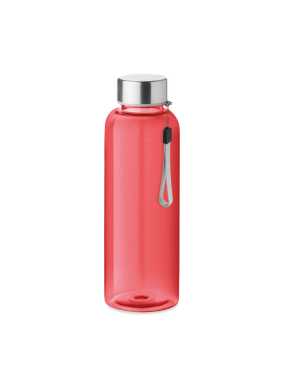 Fľaša s uzáverom > červená(transparent)