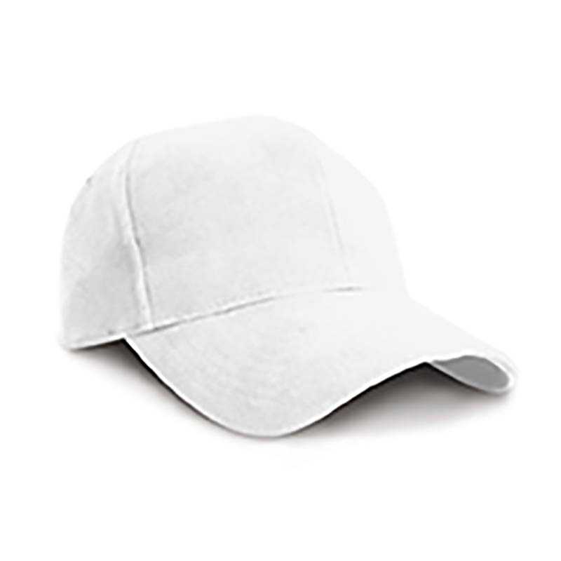 Šiltovka (RESULT PRO STYLE HEAVY BRUSHED COTTON CAP) > biela