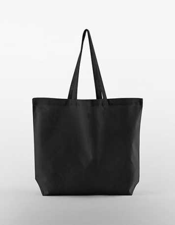 Nákupná taška z bavlny (WM Organic Cotton InCo. Maxi Bag For Life) > čierna