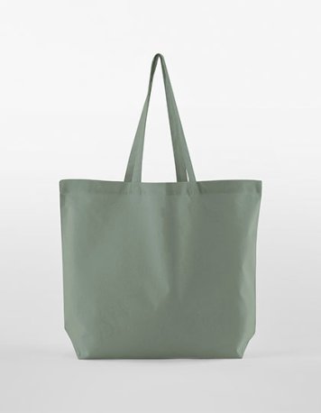 Nákupná taška z bavlny (WM Organic Cotton InCo. Maxi Bag For Life) > zelená (dusty)