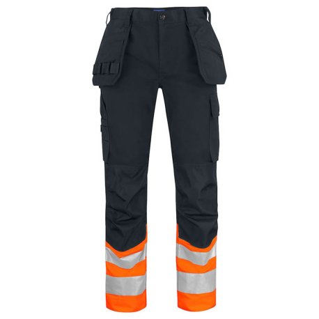 Pánske nohavice (PROJOB WAISTPANTS HV -CLASS 1  D100) > oranžová > 84
