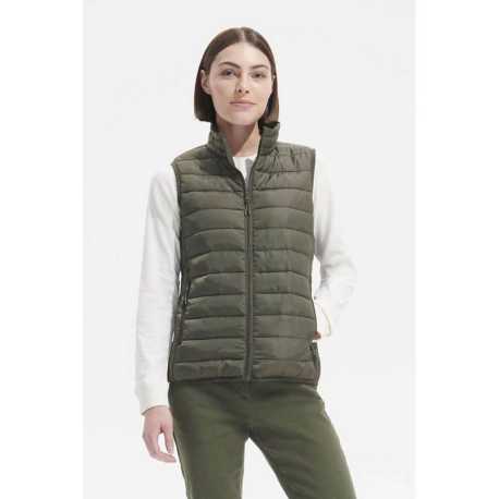 Dámska vesta (SOL'S STREAM BW WOMEN - LIGHTWEIGHT BODYWARMER) > čierna > L