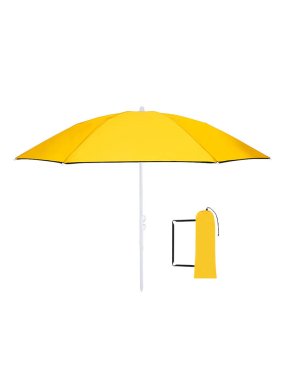 Skladací plážový slnečník > žltá