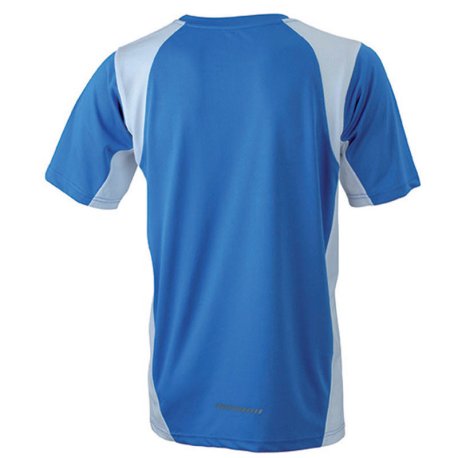 Pánske tričko (DAIBER Men's Running-T) > modrá (royal) / biela > 3XL