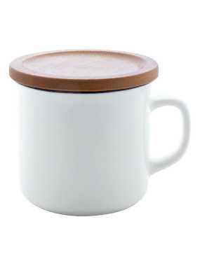 Porcelánový hrnček > biela