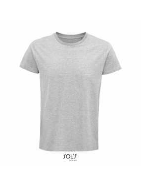 Pánske tričko(SOL'S CRUSADER MEN - ROUND-NECK FITTED JERSEY T-SHIRT)>šedá(melange)>2XL