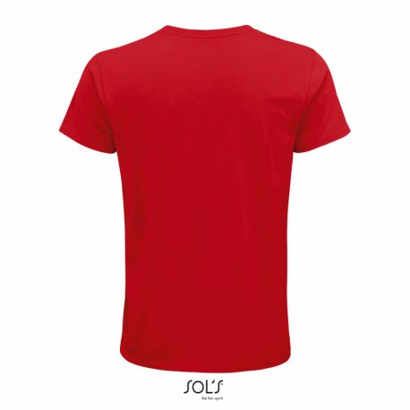Pánske tričko (SOL'S CRUSADER MEN - ROUND-NECK FITTED JERSEY T-SHIRT) > červená > 2XL