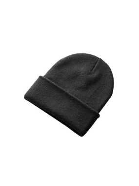 Unisex čiapka z RPET > čierna