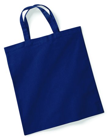 Nákupná taška z bavlny (WM Bag For Life - Short Handles) > modrá (french navy)