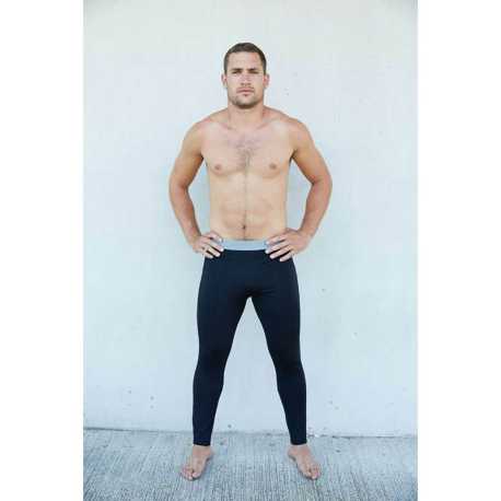 Pánske športové nohavice(PROACT MEN’S SPORTS BASE LAYER LEGGINGS) > čierna > S
