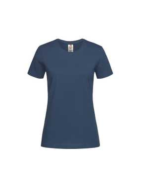 Dámske tričko (STEDMAN T ORGANIC C-NECK/W) > modrá (navy) > M
