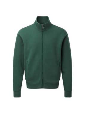 Pánska mikina (RUSSEL AD ZIP JACKET) > zelená(bottle) > 3XL