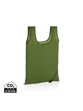 Skladacia nákupná taška Impact zo 190T RPET > zelená