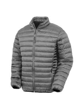 Pánska bunda (RESULT Recycled Padded Jacket) > šedá (frost) > XS