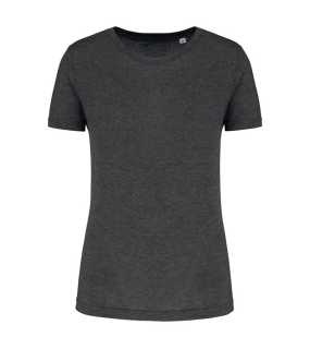Dámske tričko (LADIES' TRIBLEND ROUND NECK SPORTS T-SHIRT) > šedá (dark heather) > M