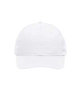 6 panelová šiltovka (MB 6 Panel Promo Cap) > biela