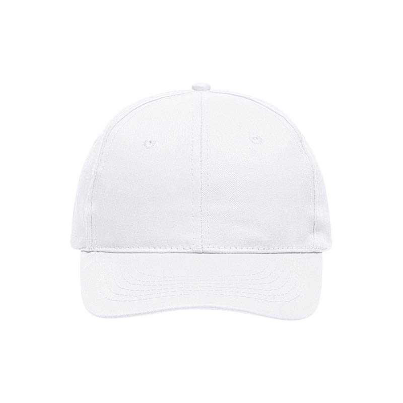 6 panelová šiltovka (MB 6 Panel Promo Cap) > biela