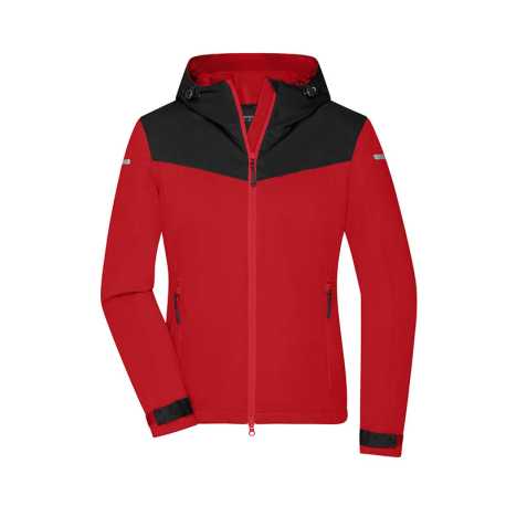 Dámska bunda (DAIBER Ladies Allweather Jacket)>červená (light) / čierna>XS