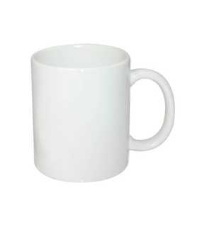 Sublimačný hrnček JS Coating 330 ml > biela