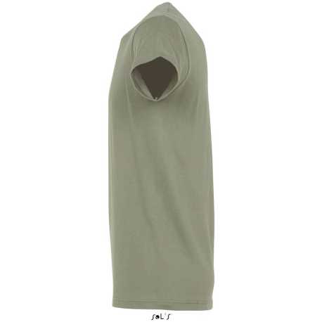 Tričko (SOLS REGENT UNISEX ROUND COLLAR T-SHIRT) > zelená (khaki) > 2XL
