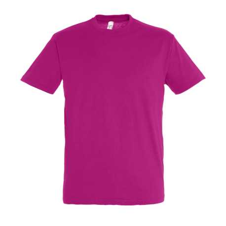 Tričko (SOLS REGENT UNISEX ROUND COLLAR T-SHIRT) > ružová (fuchsia) > S