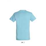 Tričko (SOLS REGENT UNISEX ROUND COLLAR T-SHIRT) > modrá (atoll) > XL