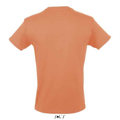 Tričko (SOLS REGENT UNISEX ROUND COLLAR T-SHIRT) > oranžová (apricot) > M