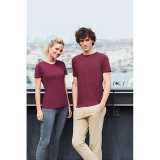 Tričko (SOLS REGENT UNISEX ROUND COLLAR T-SHIRT) > červená (burgundy) > 2XL
