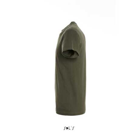 Tričko (SOLS REGENT UNISEX ROUND COLLAR T-SHIRT) > zelená (army) > L