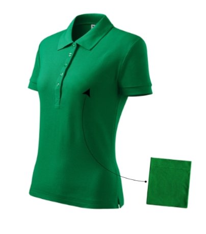 Dámska polokošeľa (MALFINI Pique Polo Cotton) > zelená (trávová) > XS