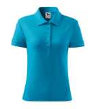 Dámska polokošeľa (MALFINI Pique Polo Cotton) > tyrkysová > S